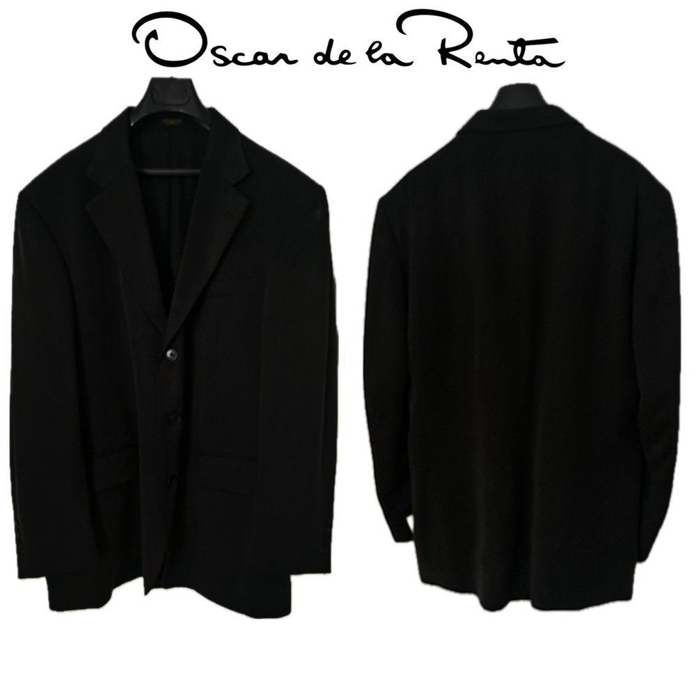 Oscar De La Renta Black Blazer Men’s Sz 42R
